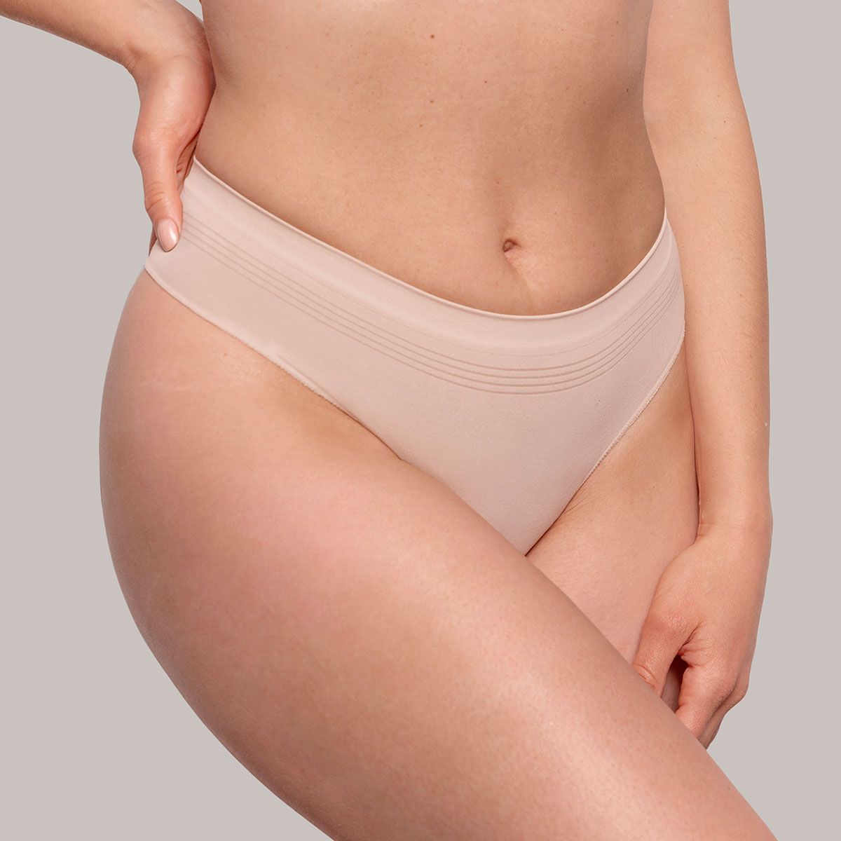 MONARCH - Pack Colaless Microfibra Nude Monarch