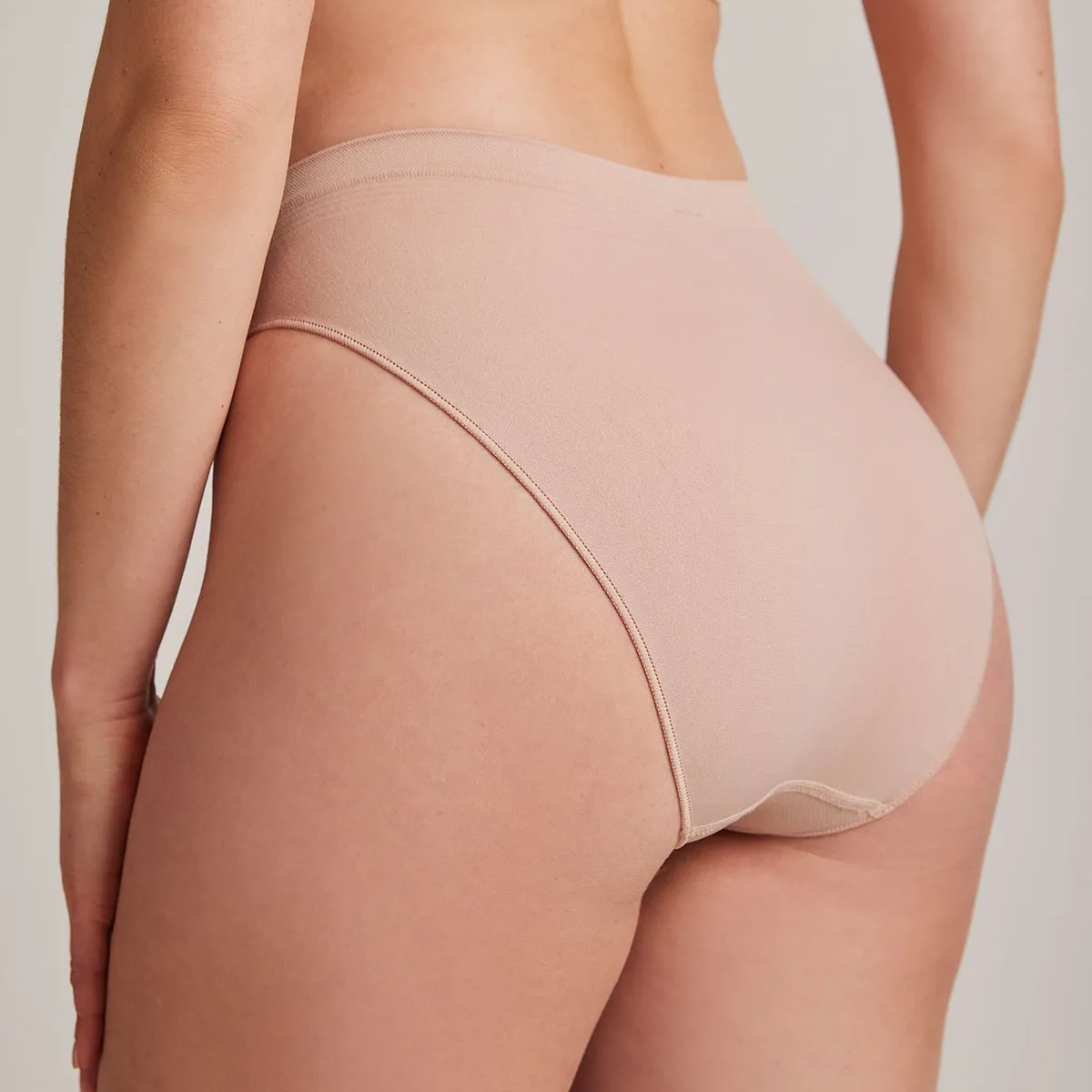 MONARCH - Pack Calzón Bikini Microfibra Nude Monarch