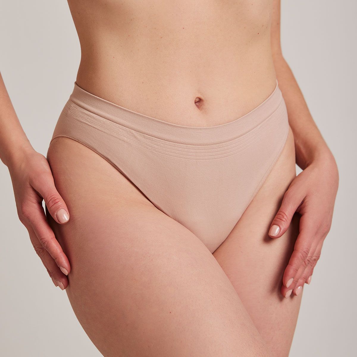 MONARCH - Pack Calzón Bikini Microfibra Nude Monarch