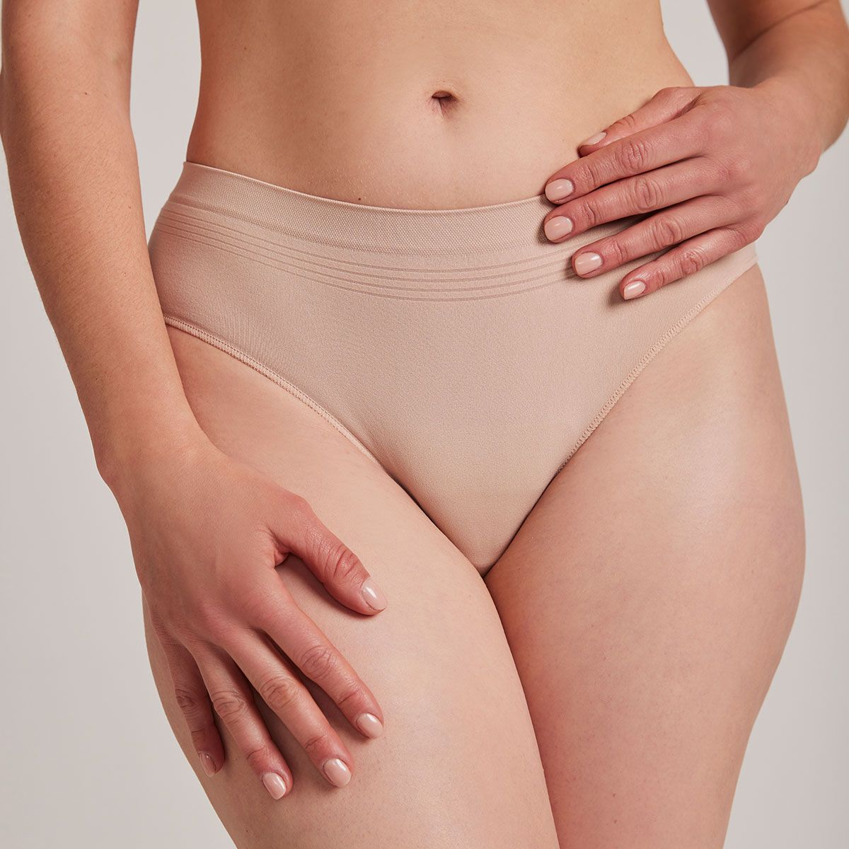 MONARCH - Pack Pantaleta Microfibra Nude Monarch.-