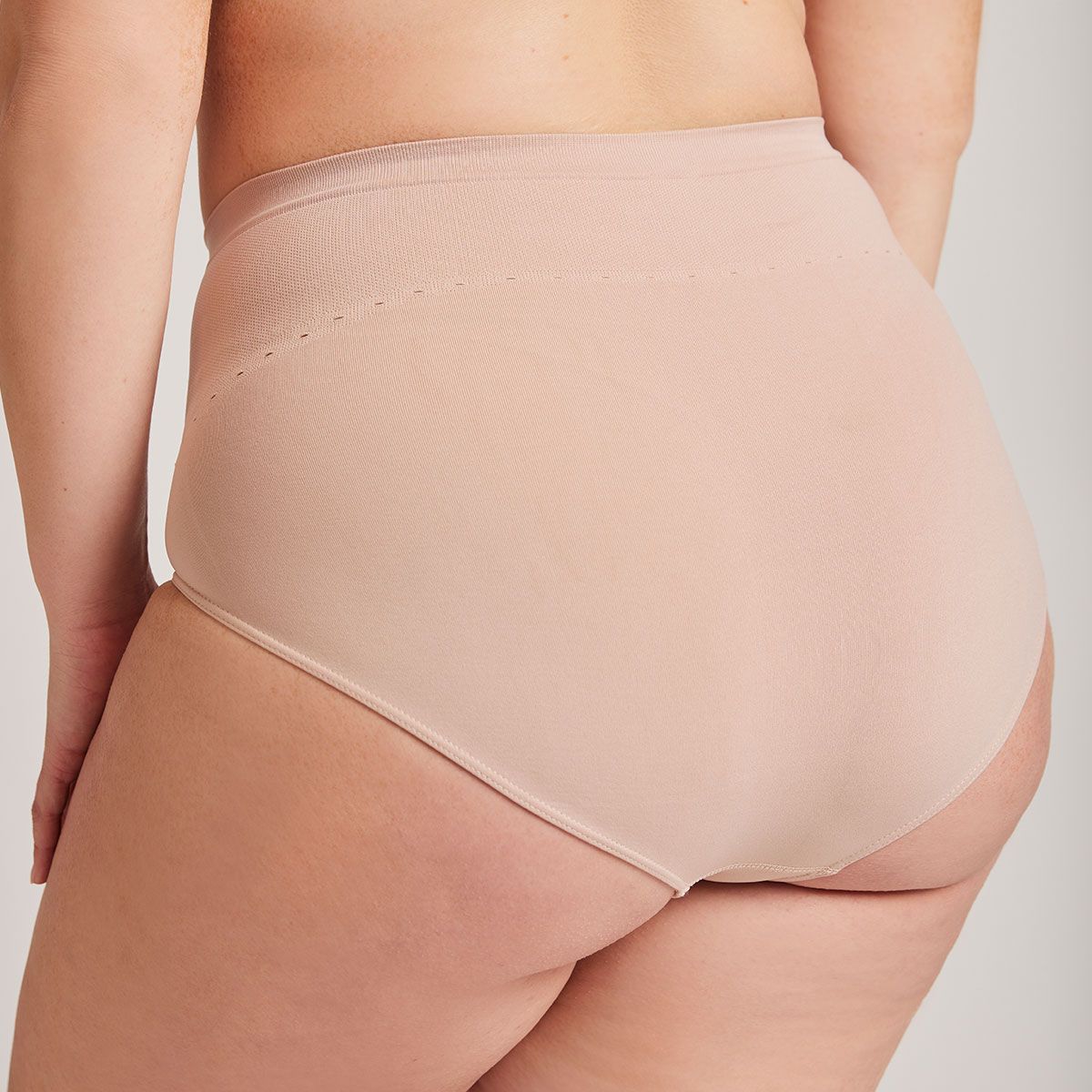 MONARCH - Calzón Alto Confort Size Nude Monarch
