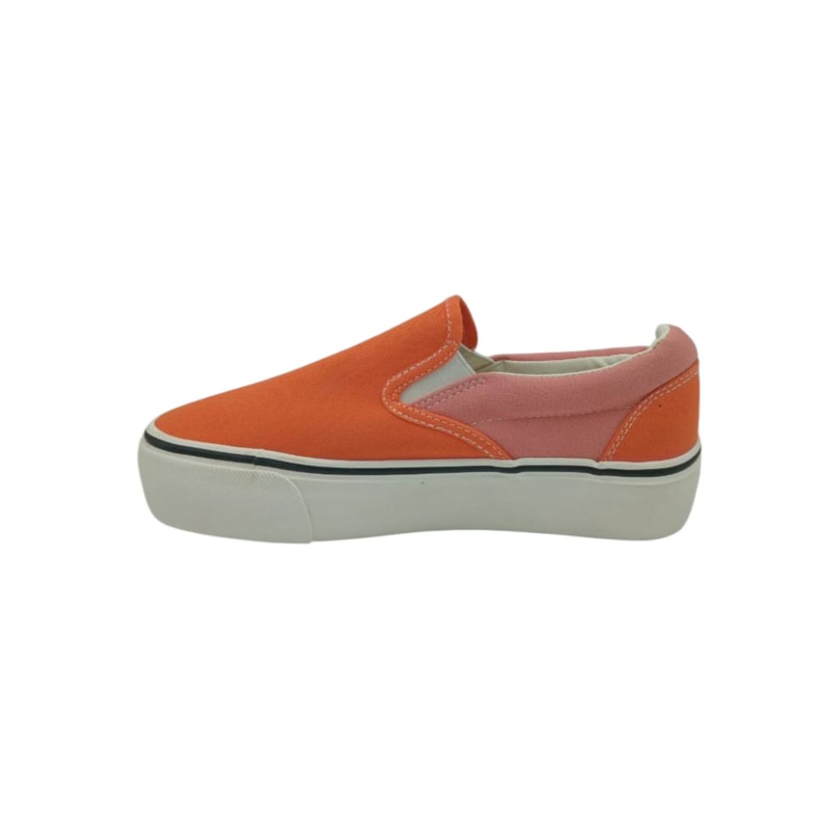 HERIEL - Zapatilla Naranja Slip on