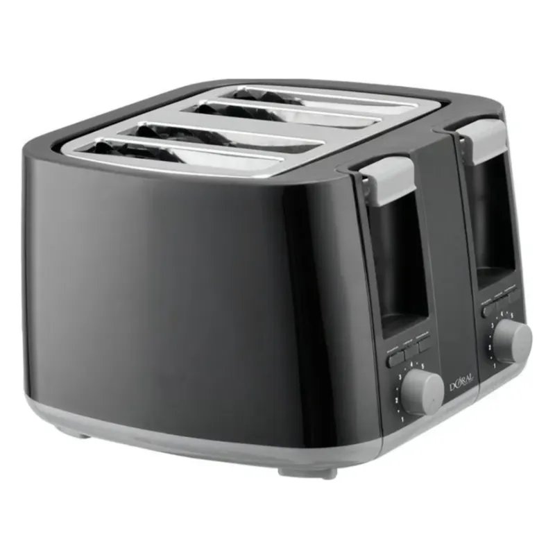 DORAL - Tostador Eléctrico 4 Rebanadas Toscana Quattro Doral Negro
