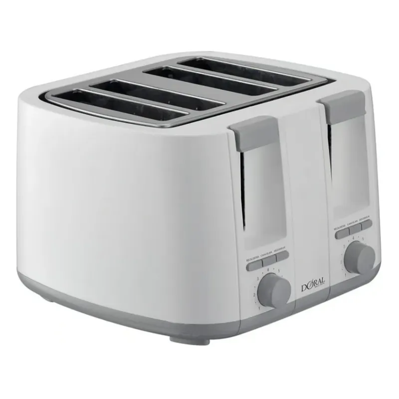 DORAL - Tostador Eléctrico 4 Rebanadas Toscana Quattro Doral Blanco