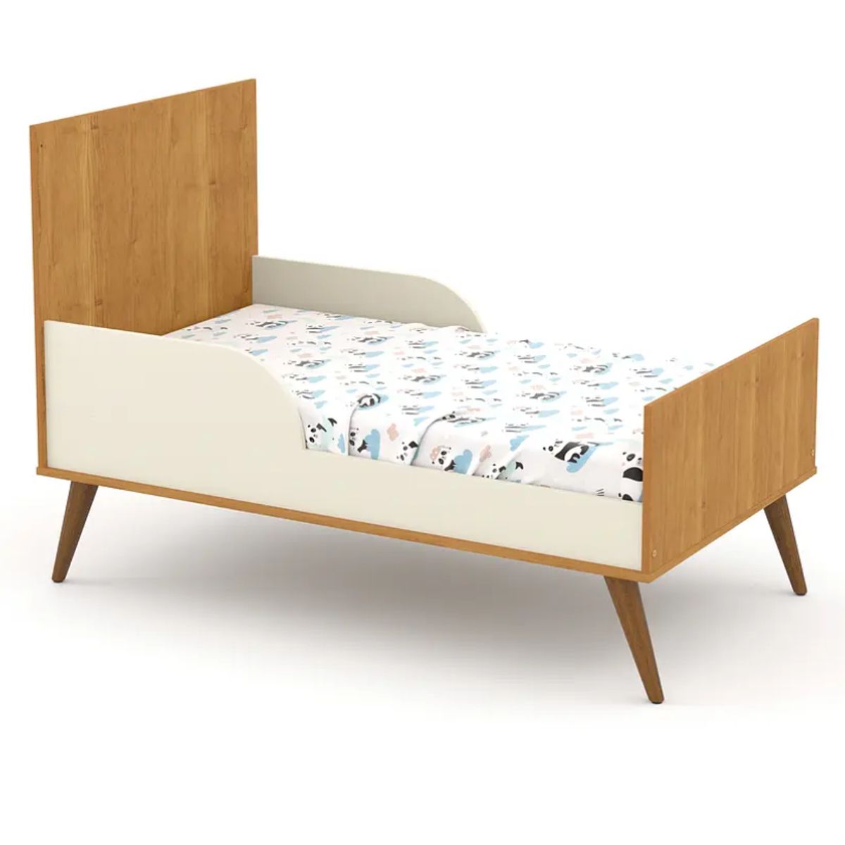 KIDSCOOL - Cuna Gold Ecowood Gris