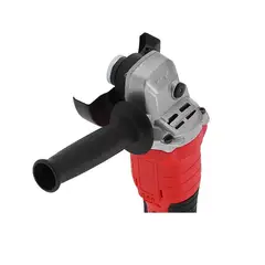 GENERICO - Esmeril Angular Recargable Eléctrico 2 Baterías Color Rojo Con Negro
