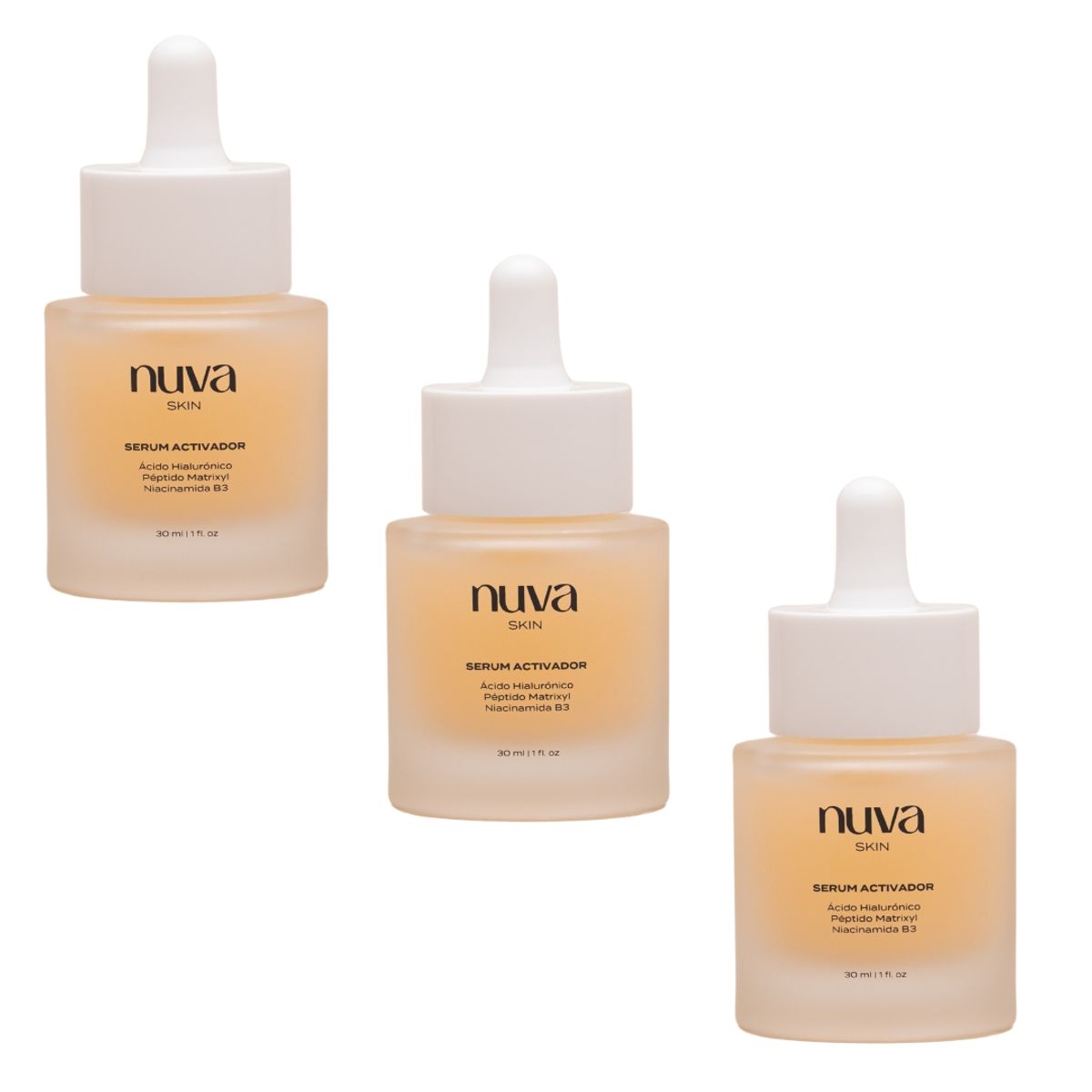 NUVA SKIN - Pack 3x2 Nuva Skin Sérum Facial Rejuvenecedor 30ml Día y Noche