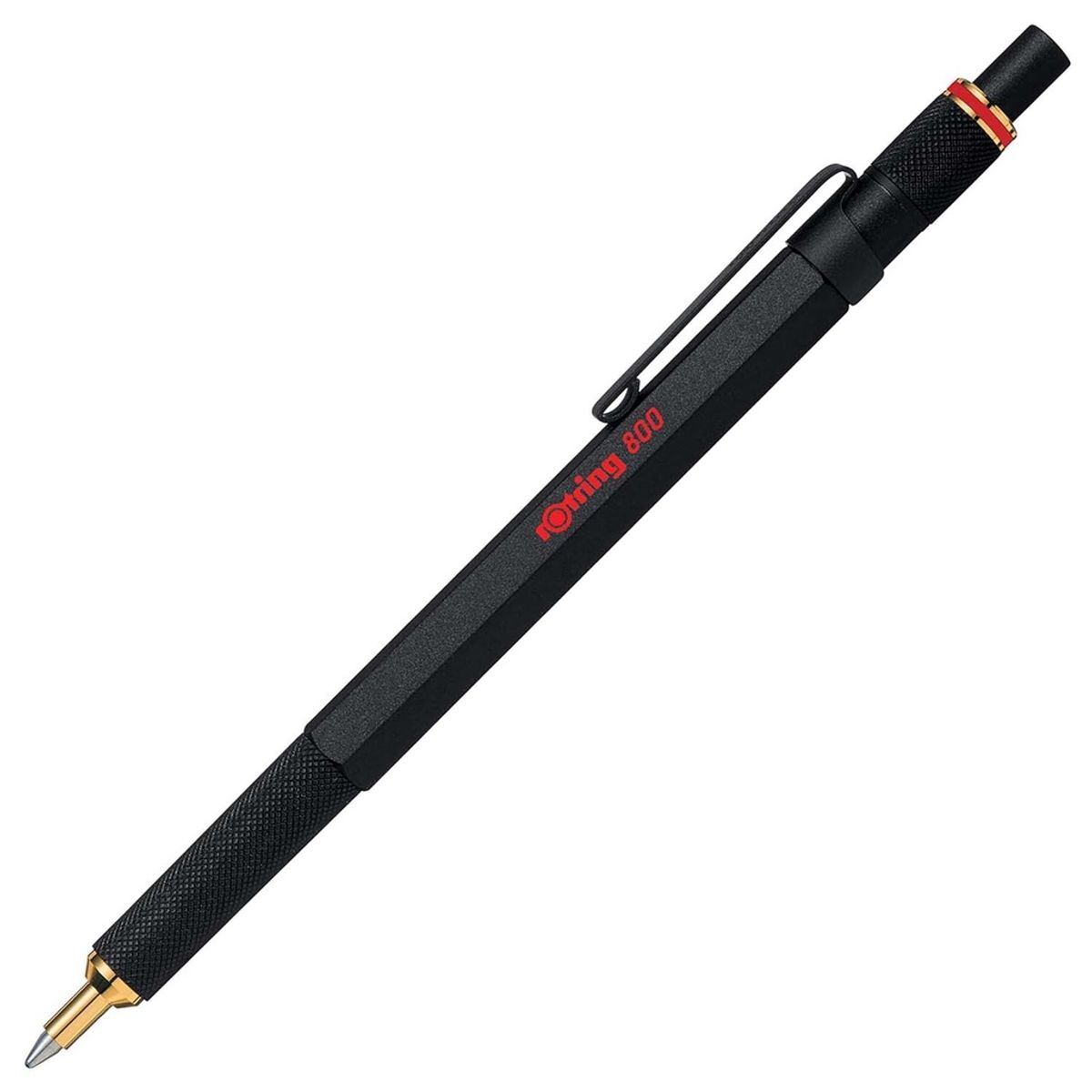ROTRING - Boligrafo Metalico Rotring 800 Negro