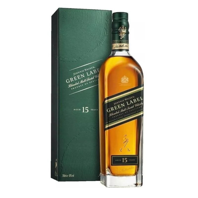 JOHNNIE WALKER - Whisky Johnnie Walker Green Label Scotch Whisky - Dorado