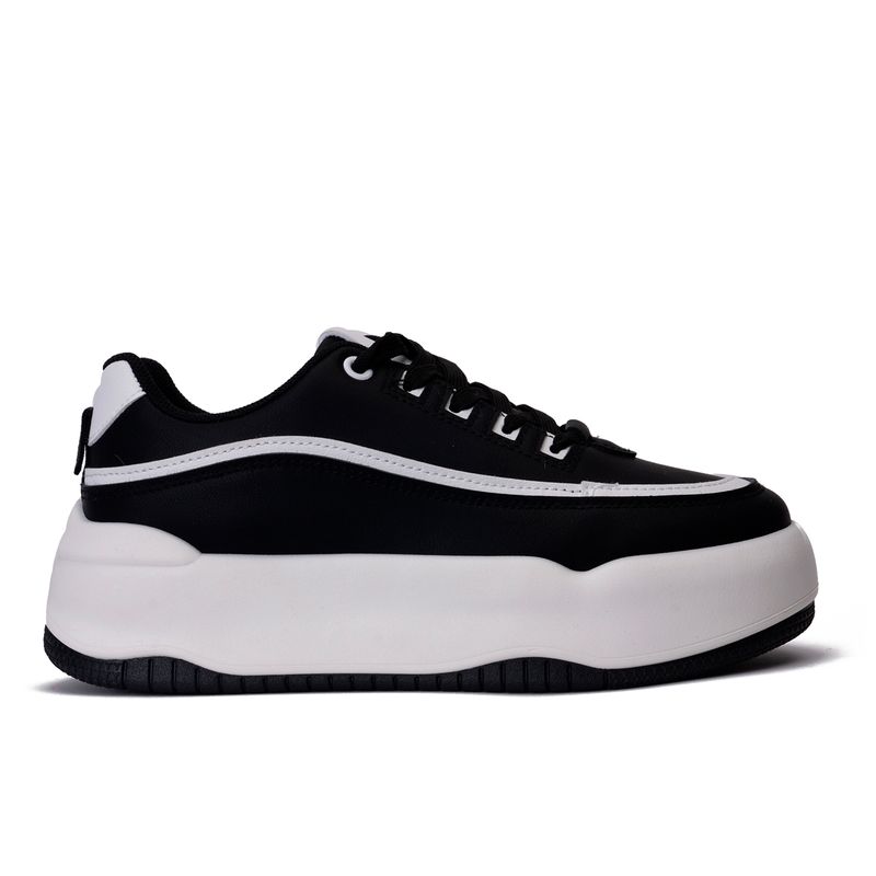 CHINITOWN - Zapatilla Urbano Mujer Rosella Negro Chinitown
