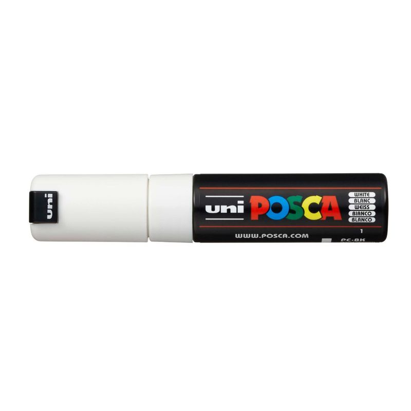 UNI POSCA - Marcador POSCA 8K Blanco