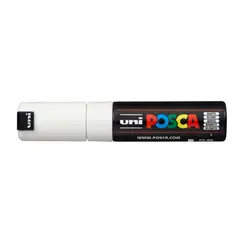 UNI POSCA - Marcador POSCA 8K Blanco
