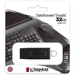 KINGSTON - DTX32GB PENDRIVE EXODIA 32 -32GB 740617-309720 KINGSTON.