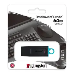 KINGSTON - DTX64GB PENDRIVE EXODIA 32 -64GB 740617-309829
