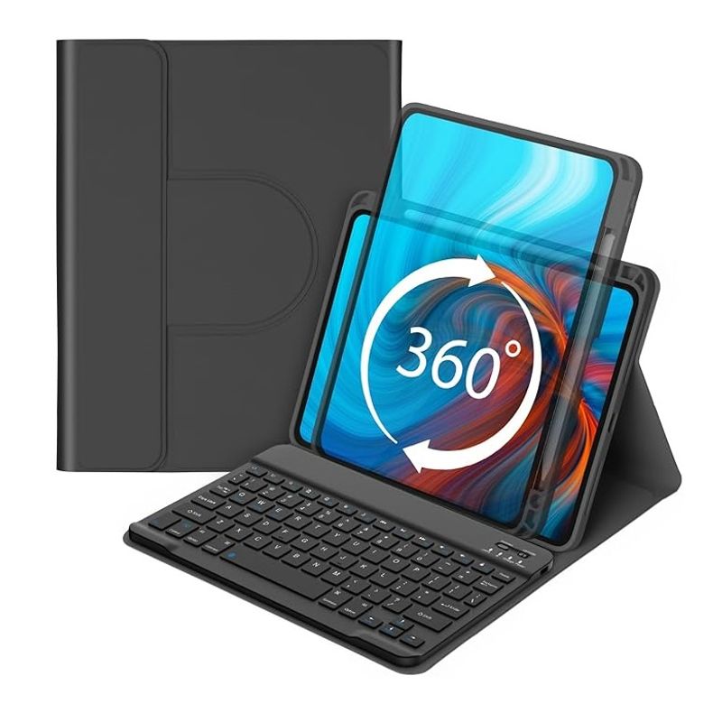 GENERICO - Carcasa Funda 360° Con Teclado Para Samsung S9  S9 Fe Negro