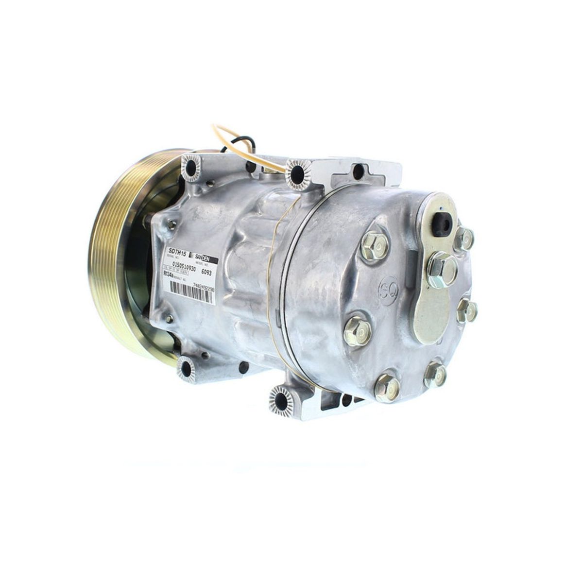 SANDEN - Compresor de Ac SD7H15 8PK 24V 149MM para Renault OE SANDEN