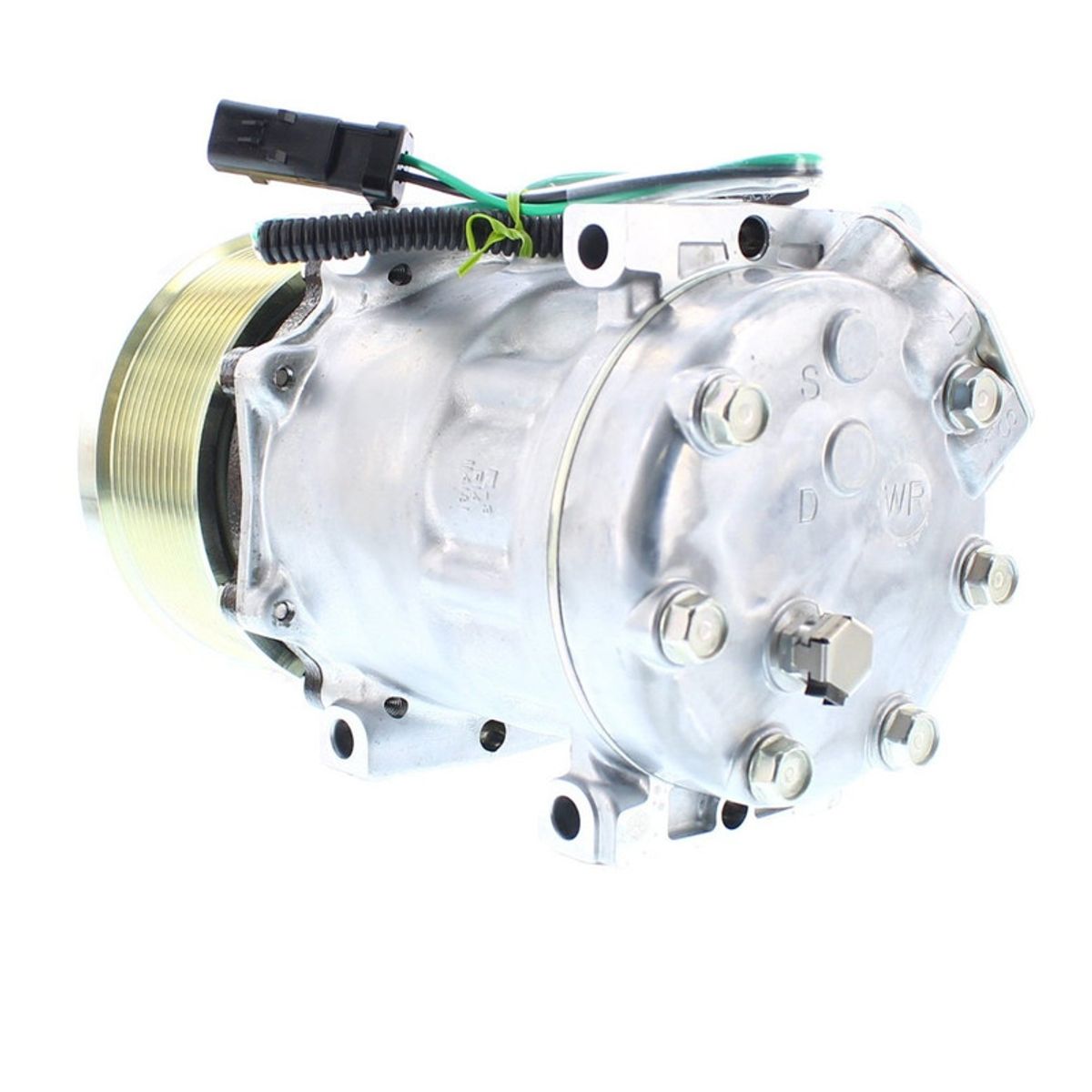 SANDEN - Compresor SD7H15 12PK 24V 126MM CATERPILLAR OE 6095 SANDEN