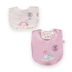 PILLIN - Babero Recién Nacido Niña Surtido PAB207-25SUR - Multicolor