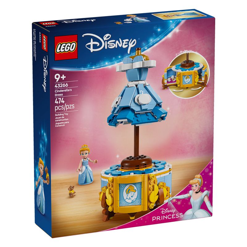 LEGO - LEGO® ǀ Disney Princess Traje de Cenicienta (43266)
