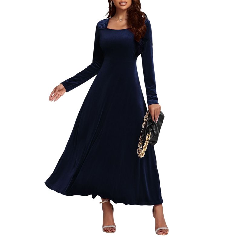 BLWOENS - Vestidos casuales de para mujeres - Azul