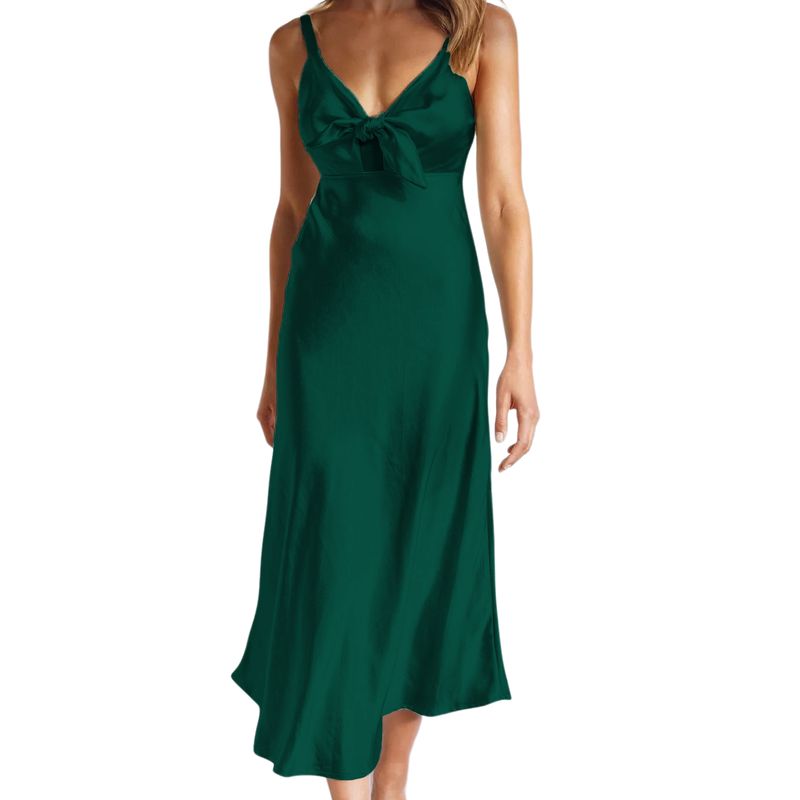BLWOENS - Vestido casual de para mujeres - Verde