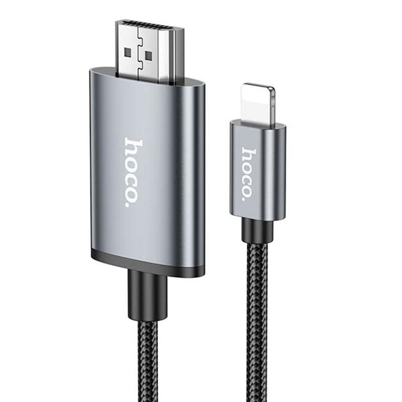 HOCO - Adaptador de Lightning a HDMI para Iphone SE hasta el 14 Series