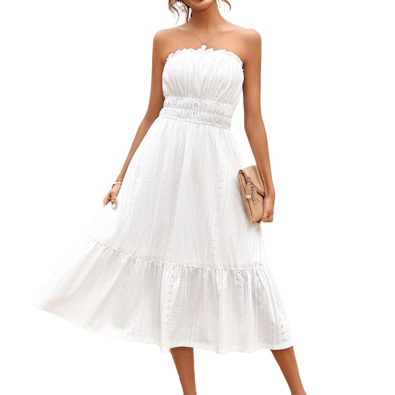 BLWOENS - Vestido Mujer - Blanco