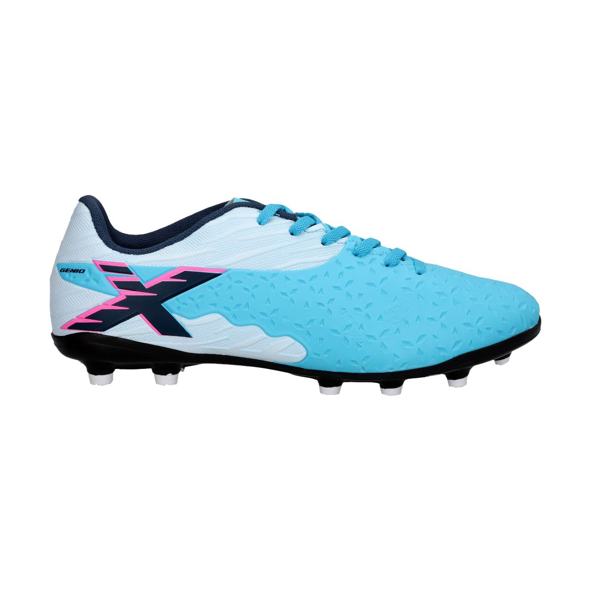 OXN - ZAPATOS DE FUTBOL OXN GENIO 4 ADULTO CIAN