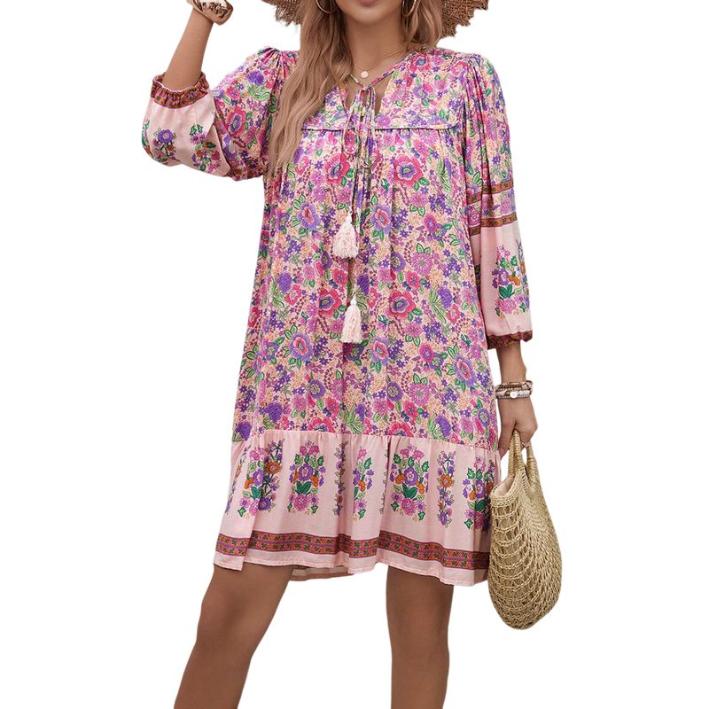 BLWOENS - Vestido Mujer - Rosa