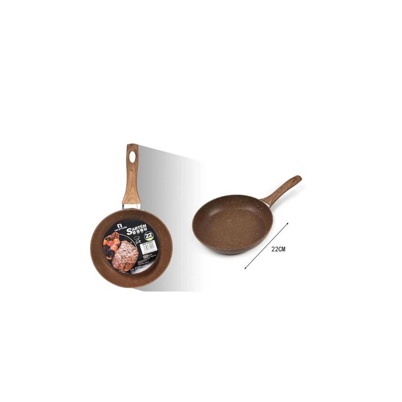GENERICO - SARTEN CON MANGO 22CM