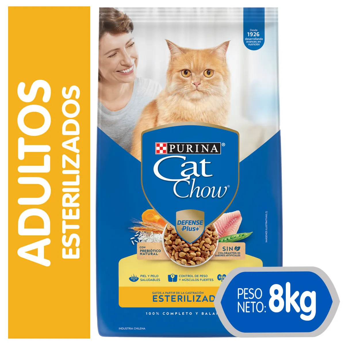 CAT CHOW - Alimento seco para gato CAT CHOW® Esterilizados 8kg