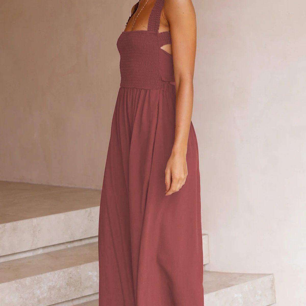 BLWOENS - Vestido Mujer - Rojo