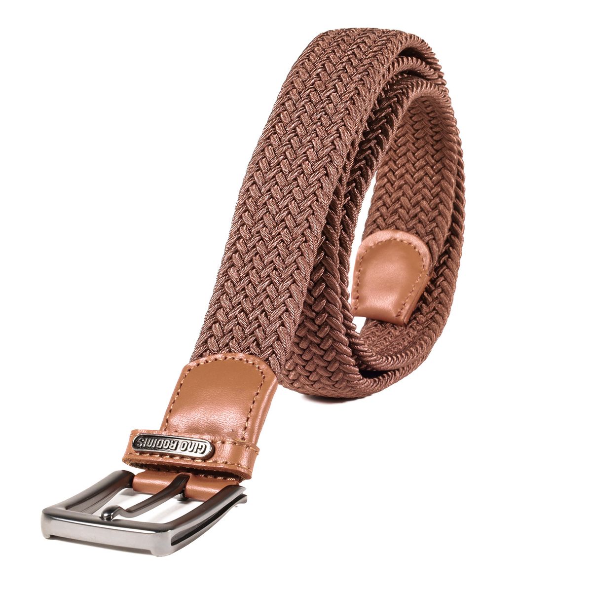 GINO RODINIS - CINTURÓN  ELASTICADO  HOMBRE GINO RODINIS   2513 TALLA L-XL CAMEL