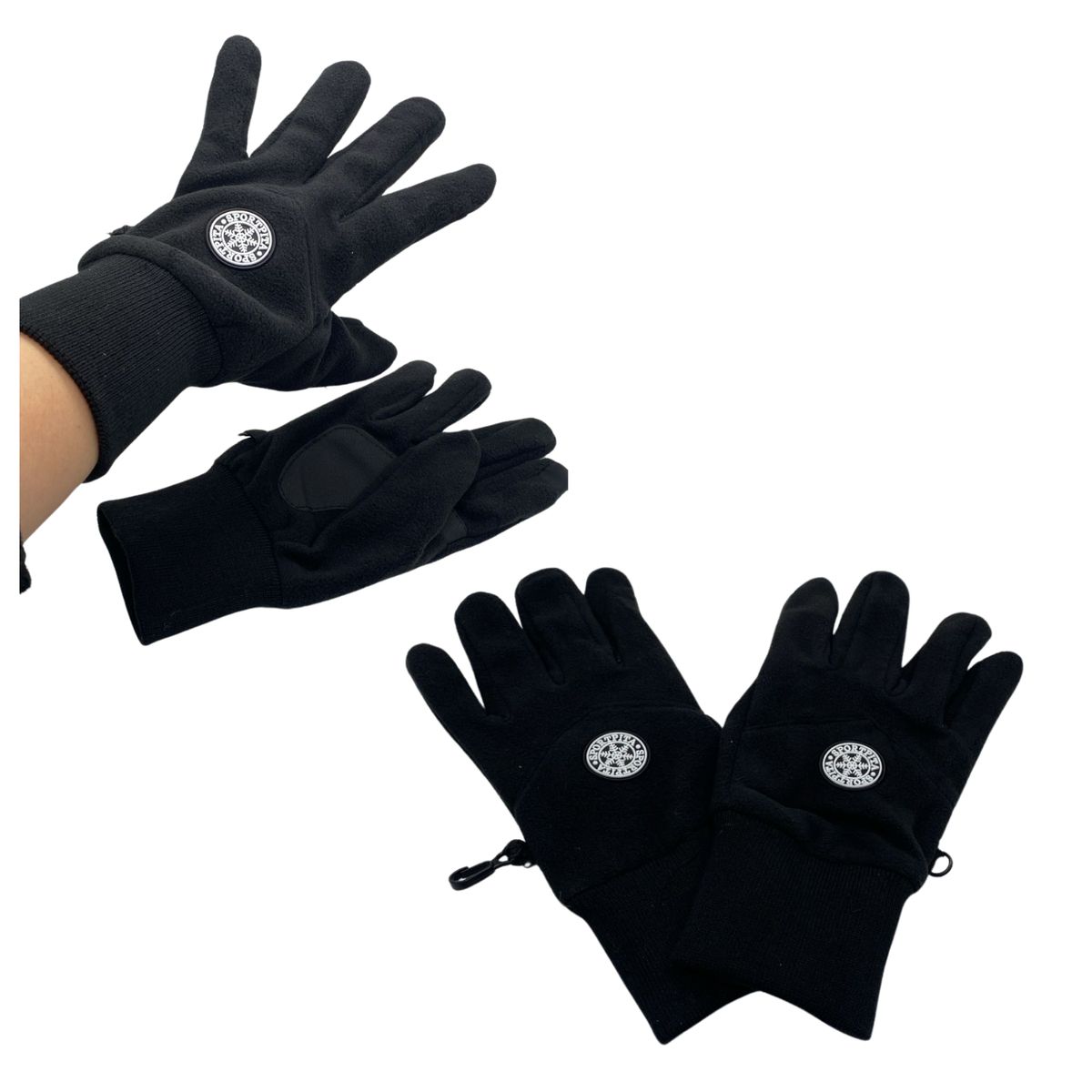 EKOL TACTICA MILITAR - Pack 12 Guantes Para El Frio Guantes De Polar Tactiles Para Hombres