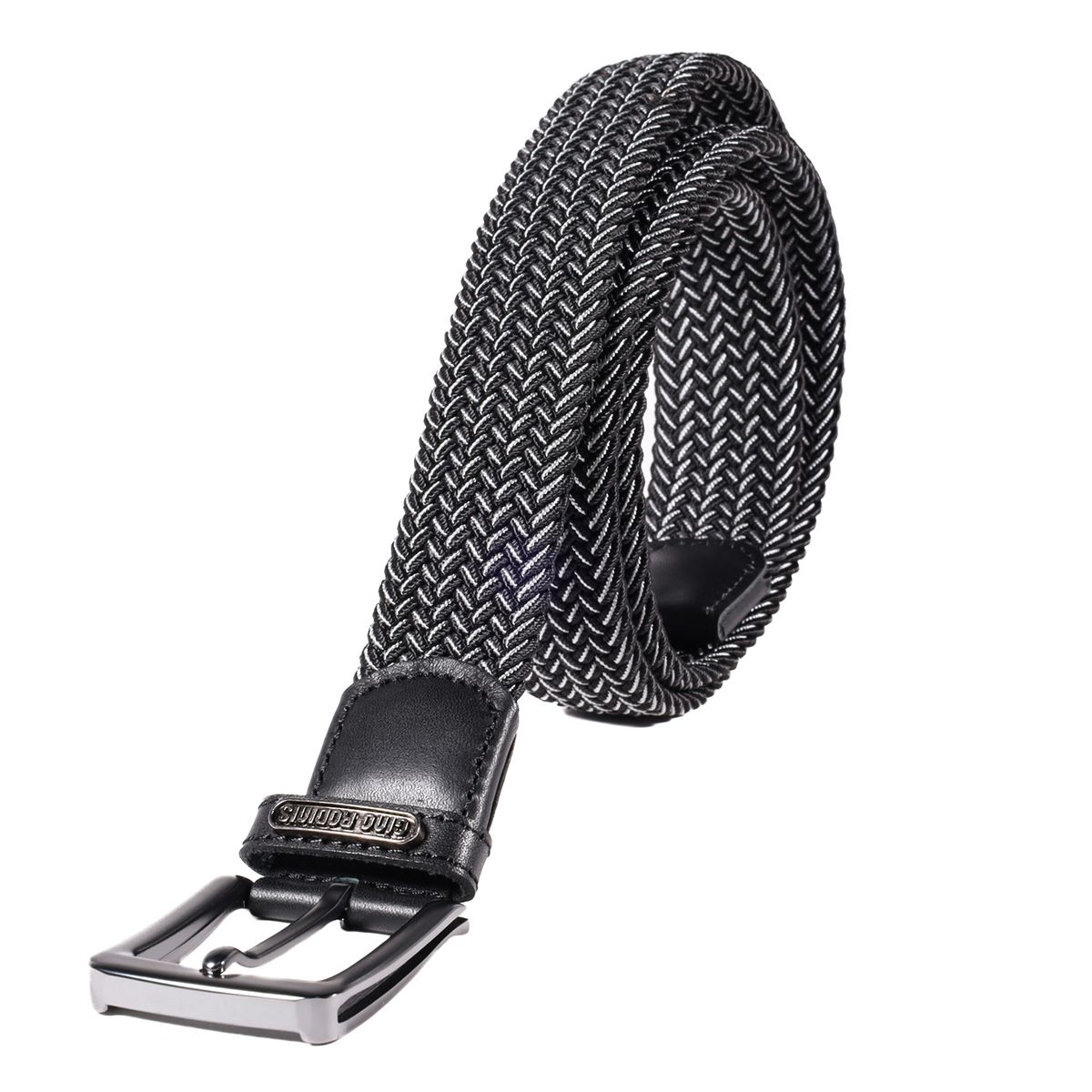 GINO RODINIS - CINTURÓN  ELASTICADO  HOMBRE GINO RODINIS   2521 TALLA S-M NEGROGRIS