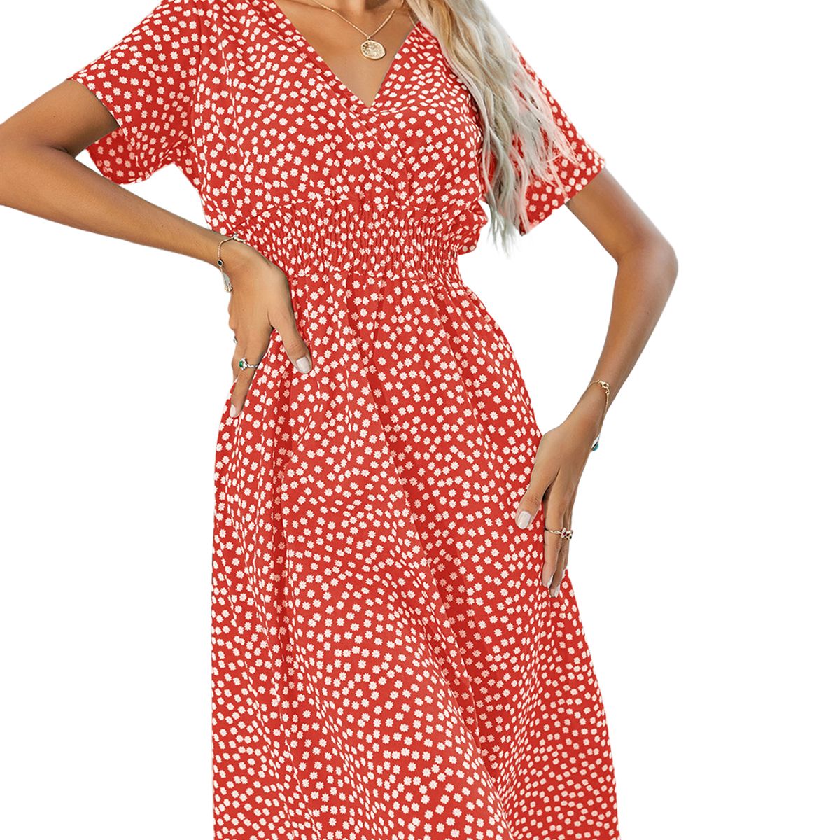 BLWOENS - Vestido Mujer - Rojo