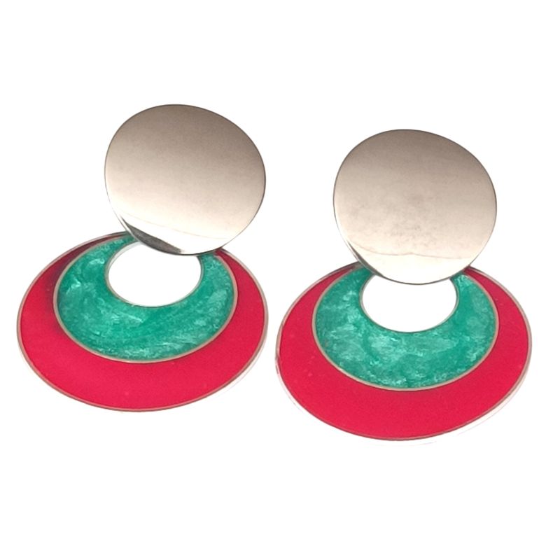 CATHALIFAUDJOYAS - AROS RESINA PIGMENTADA