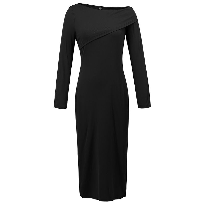 BLWOENS - Vestidos casuales de para mujeres - Negro
