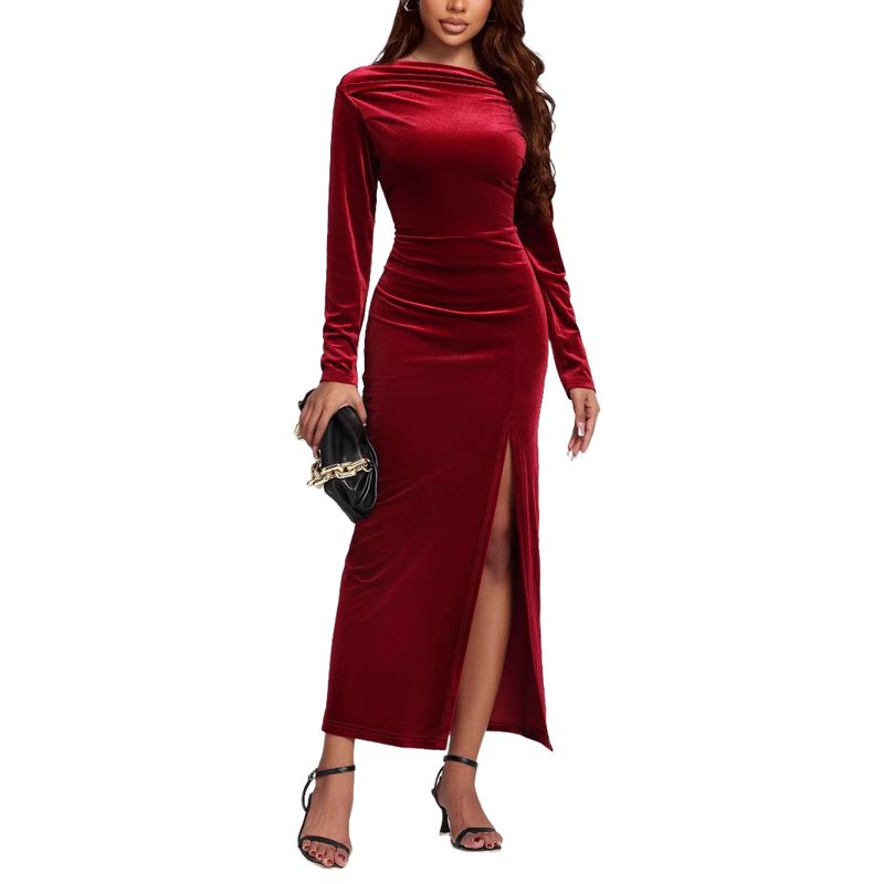 BLWOENS - Vestidos casuales de para mujeres - Rojo