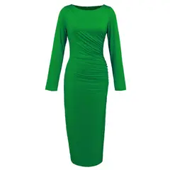 BLWOENS - Vestidos casuales de para mujeres - Verde