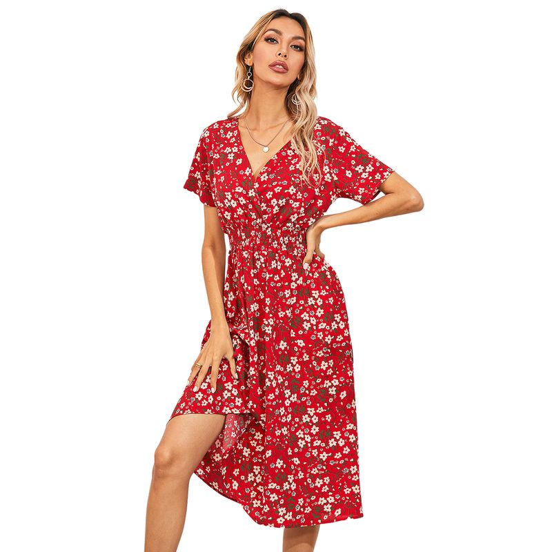 BLWOENS - Vestido Mujer - Rojo