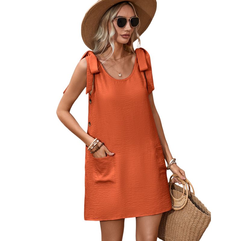 BLWOENS - Vestido Mujer - Naranja