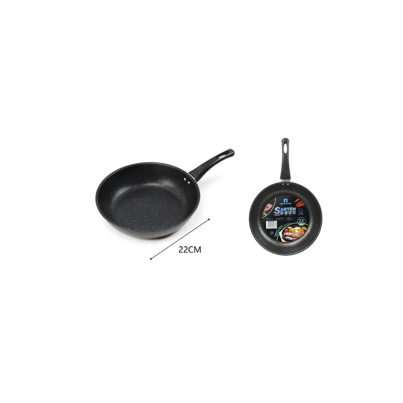 GENERICO - SARTEN CON MANGO 22CM