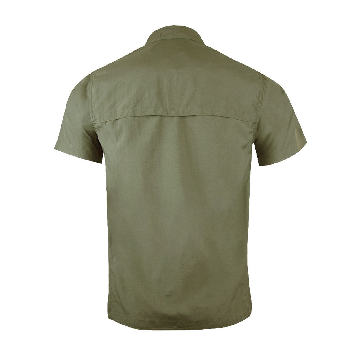 ANDESLAND OUTDOOR APPAREL - Camisa Trekking Ripstop Manga Corta UPF50 Fénec Khaki Hombre