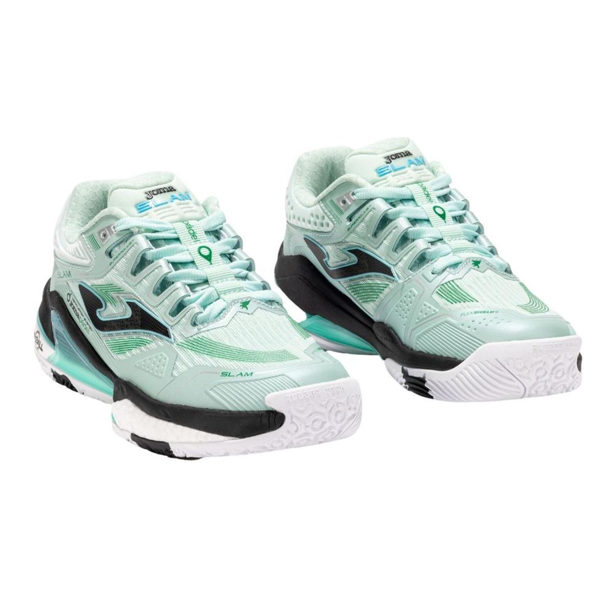 JOMA - Zapatilla Pádel Mujer Slam 25 Turquesa Joma