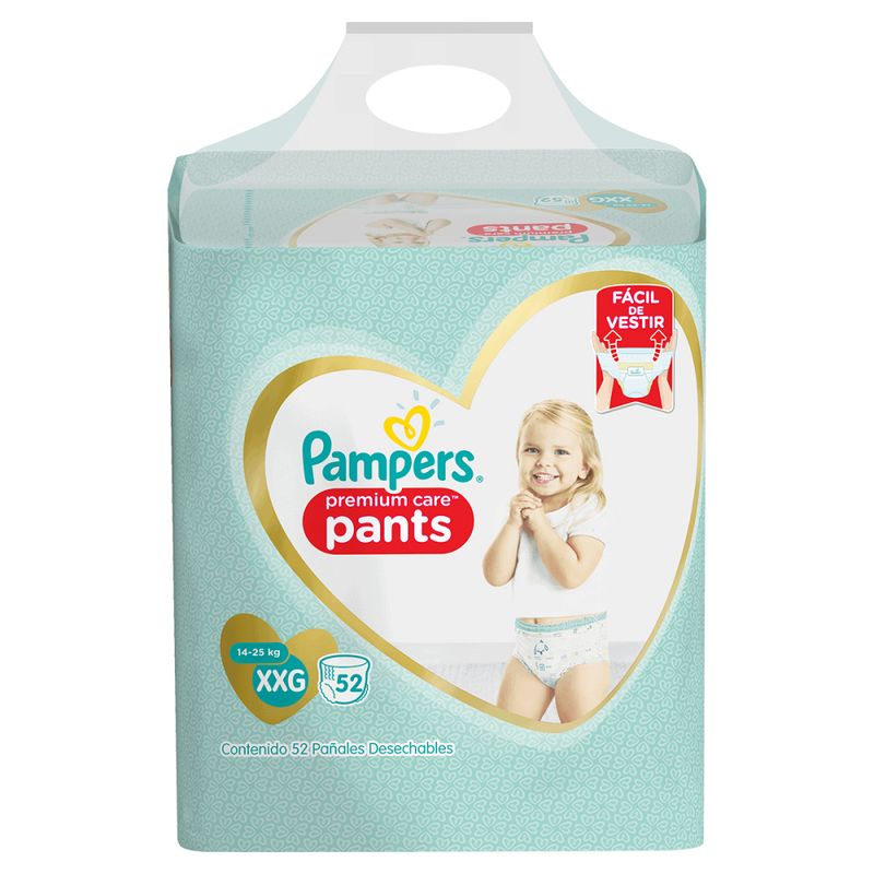 PAMPERS - Pampers Pañal Pants Premium Care XXG x 52 Uds