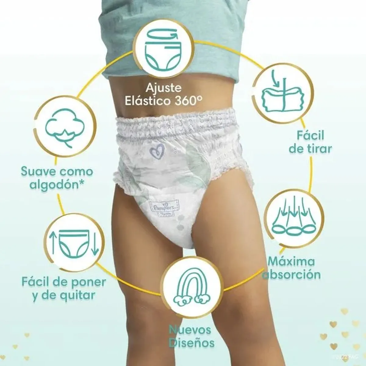 PAMPERS - Pampers Pañal Pants Premium Care XXG x52 Uds