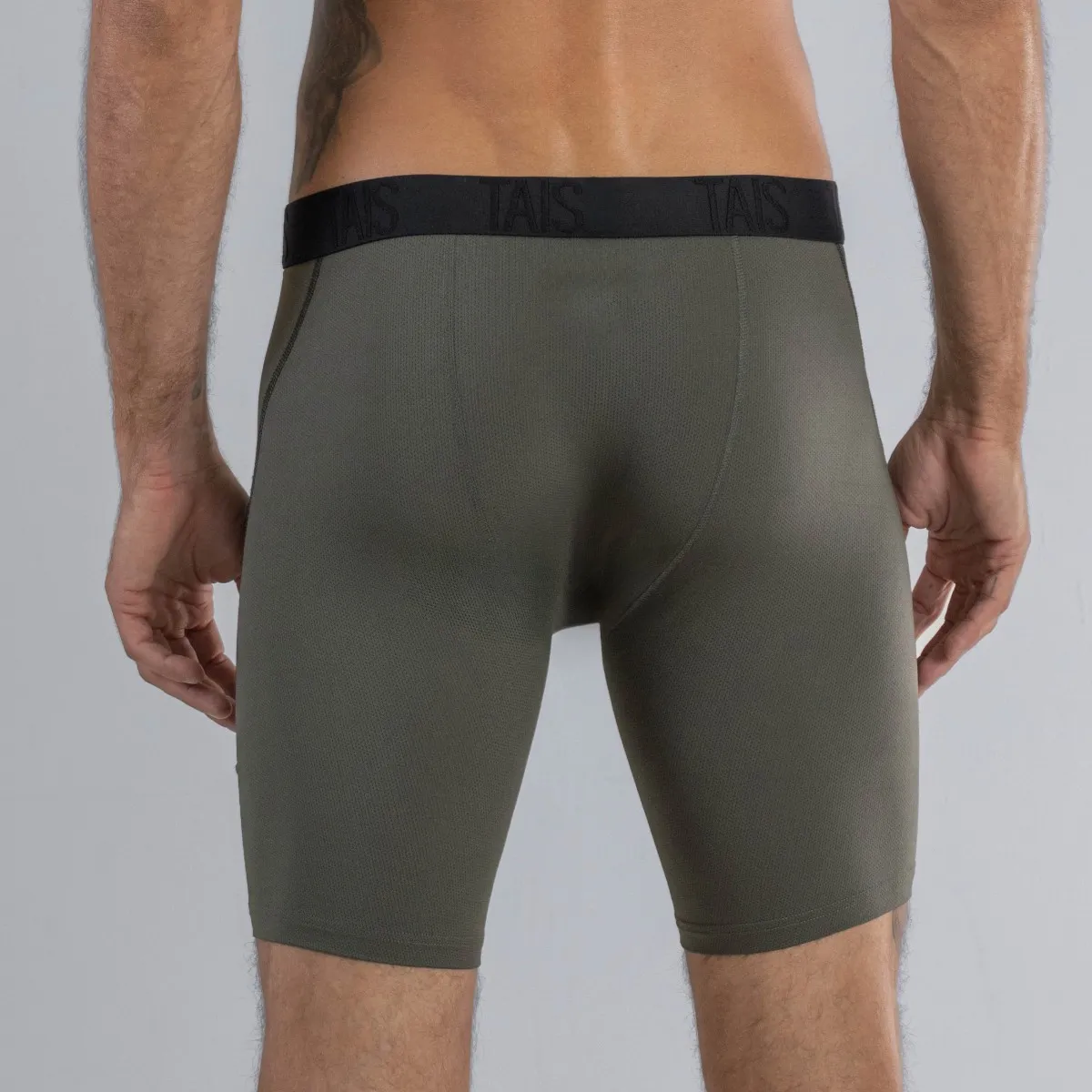 TAIS - 2 Unidades Boxer Largo Sport Liso Marengo Happy Boolls