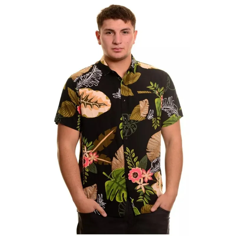 MPROPIA - Camisa Guayabera Fashion Hombre Tropical Diseño Calidad 085