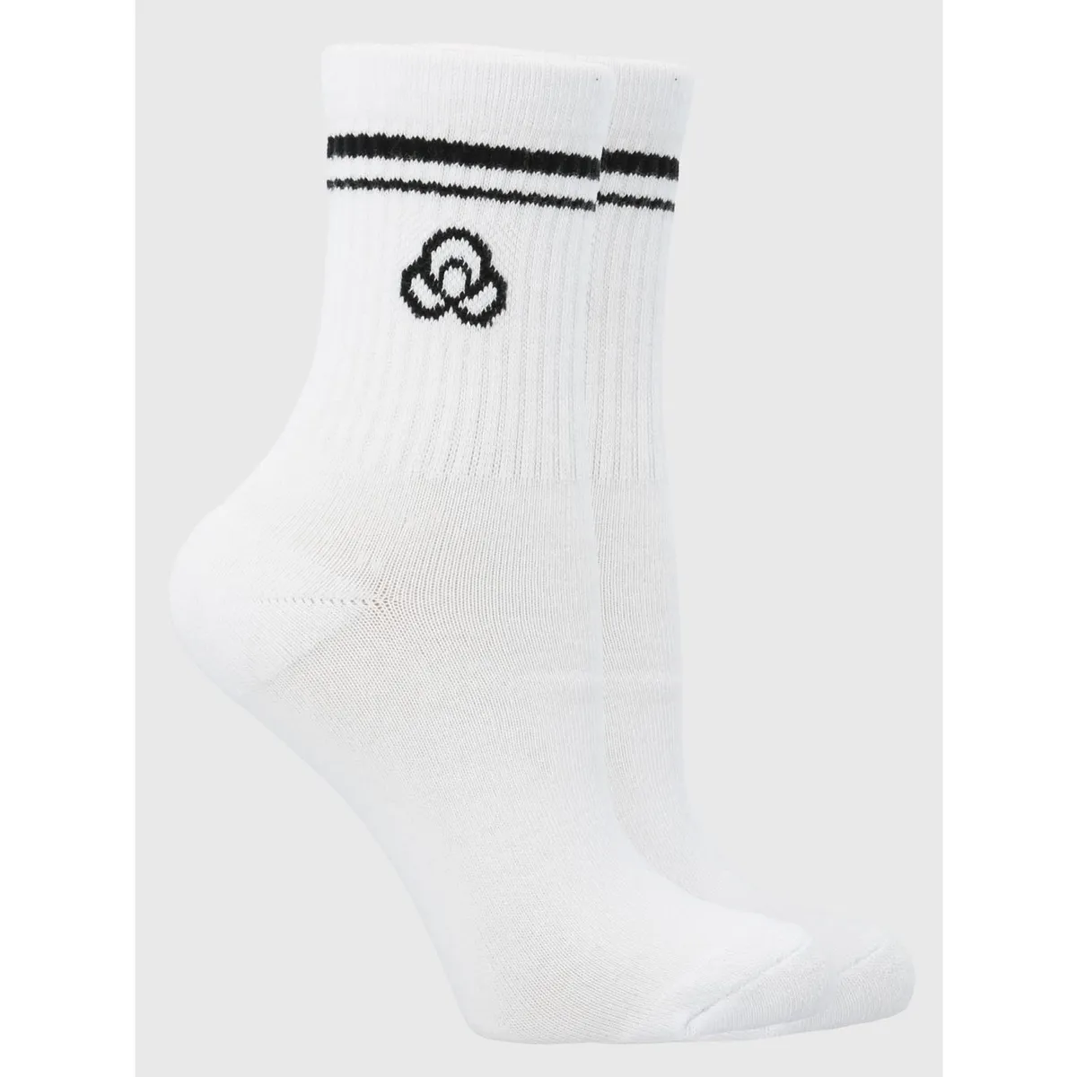 BSOUL - Pack 2 Calcetines Mujer Quarter Blanco BSOUL